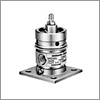 Round type low pressure air-piloted valve